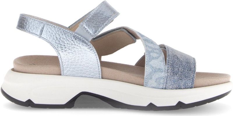 Gabor - Rollingsoft Sensitive - Dames Wandelsandaal - Beige - Leer