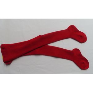 Maillot - Kousenbroek - Collant - Meisje - Rood - Effen - 6 maand