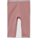 s.Oliver - Leggings - Fleece - Met Elastische Glitter Tailleband