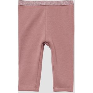 s.Oliver - Leggings - Fleece - Met Elastische Glitter Tailleband