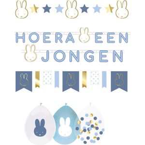 Nijntje - Geboorte Versierings Pakket - Hoera een Jongen