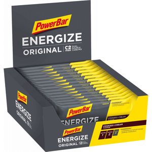 Powerbar Energize Bar Original - Energierepen - Cookies & Cream - 15 x 55 g