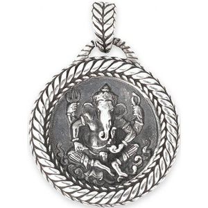 SILK Jewellery - Zilveren Hangers - Zipp - 649.1 - Maat 1,0
