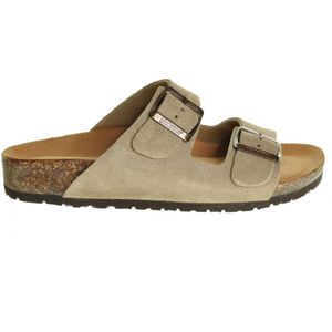 Cebo Bionatura Taupe Slippers Leder maat 35