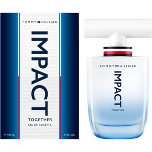 TOMMY HILFIGER - Impact Together Eau de Toilette Spray - 100 ml - Unisex eau de toilette