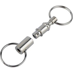New Age Devi - Ontdek de handige Quick Release Sleutelhanger - gemakkelijk en snel uw sleutelbos losmaken van uw motor, auto, scooter, fiets en meer!