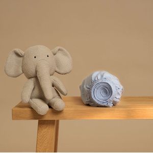 Coco & Cici Coco & Cici Kind - Hoeslaken TENCEL Twill Licht Blauw 90x200x30 90x200x30