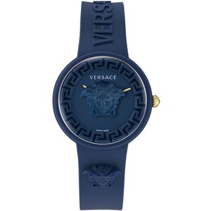 Versace Medusa Pop VE6G00623 Horloge - Siliconen - Blauw - Ø 39 mm