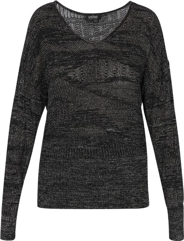 usha - Sweater - Regular Fit - V-hals - Fashion Look Collection