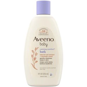 Aveeno Baby Calming Comfort Bath & Wash with Relaxing Lavender & Vanilla Scents, 236ml