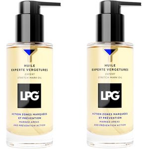 LPG - Endermologie - huidverzorging - expert striemenolie - duopack - 2x100 ml