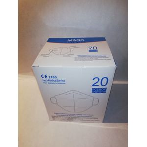 20 Stuks KN95 Mondkapjes