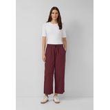 s.Oliver - Culottes - Hoge Taille - Lichtgewicht Katoenmix