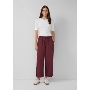 s.Oliver - Culottes - Hoge Taille - Lichtgewicht Katoenmix
