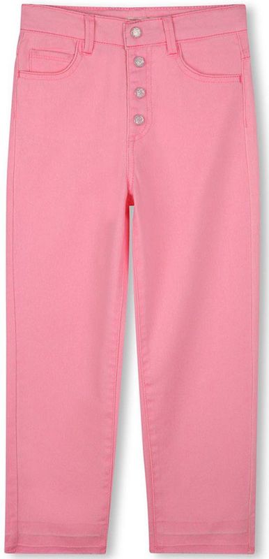 Billieblush - U20854 - Gekleurde Denim Broek - Mom Fit - 100% Katoen