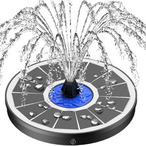 Equivera Solarfontein - Solar fontein - Fontein zonne energie - Vijverpomp - Vijver pomp - Solar fontein op zonne energie