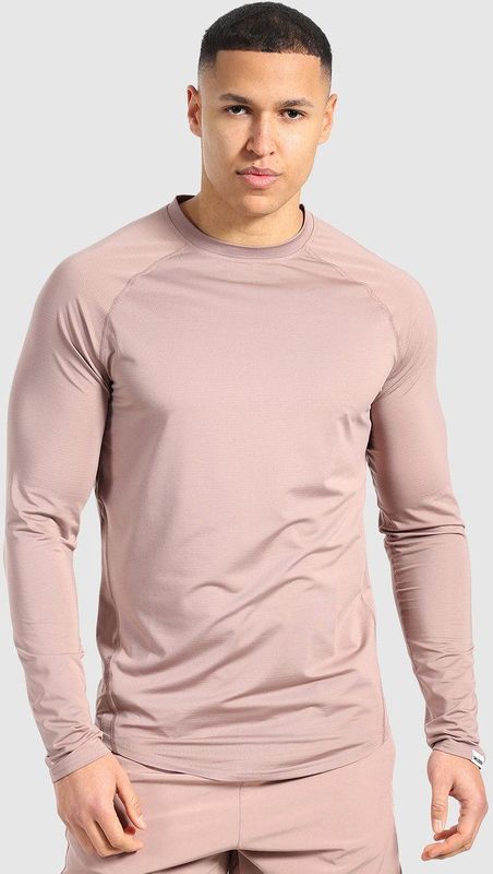 Smilodox - Powerfit - Heren Longsleeve - Slim Fit - Ademend - Lange Mouw
