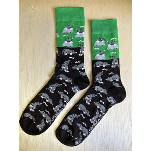 SOKn. Trendy sokken *MOL* maat 35-41 (ook leuk om kado te geven !)