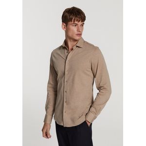 Shiwi Shirt Pique shirt - light taupe beige - L