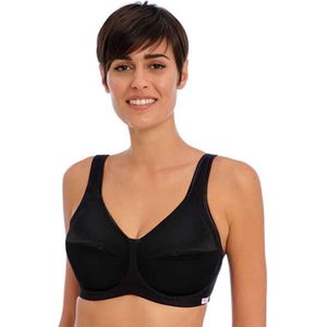 Freya Core sport bh met beugel - Zwart - 70G