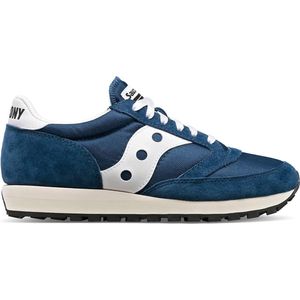 Saucony - Jazz 81 - Blauwe Sneakers met Suède-46