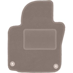Beige bestuurdersmat voor: Skoda Yeti crossover (2009-2017)