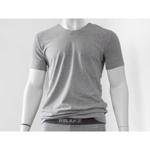 RELAKZ | BAMBOE KATOEN | T-shirt V-neck (2-pack)