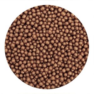 BrandNewCake® Chocolade Crispy Pearls - Goud-Brons 600g - Crispy Parels - Taartdecoratie en Taartversiering