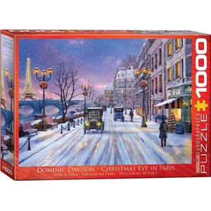 Eurographics puzzel Christmas Eve in Paris - 1000 stukjes