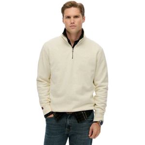 Superdry - Essential Logo Half Zip - Trui - Losse Pasvorm