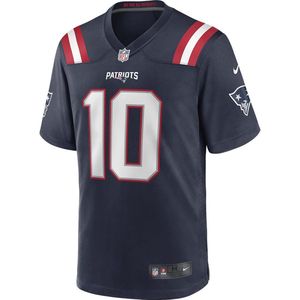 Nike Nfl Home Game New England Patriots T-shirt Met Korte Mouwen Blauw S Man