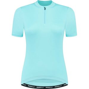 Rogelli Core Fietsshirt Dames - Korte Mouwen - Wielrenshirt - Lichtblauw -Maat S