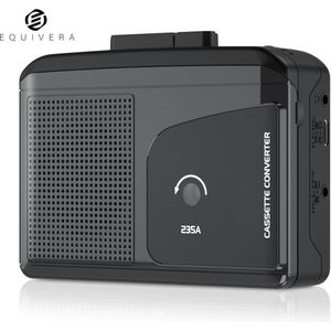 Equivera Cassette Speler - Cassette - Cassettespeler - Cassettebandjes - Cassetterecorder