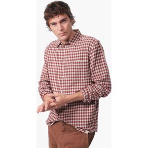 Sissy-Boy - Donkerrood geruit overhemd