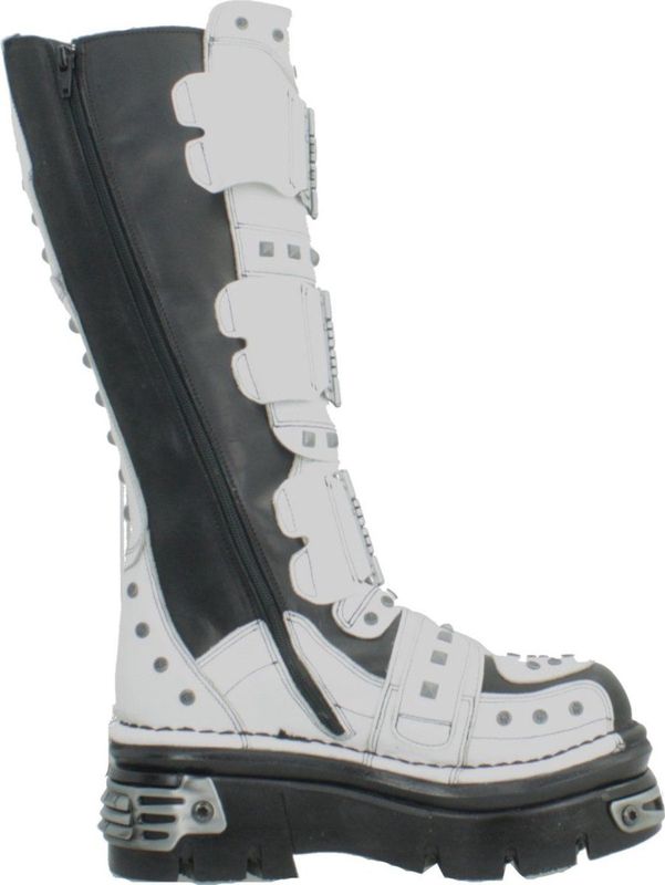 New Rock - M800 C2 HIGH - Hoge Laarzen - Wit