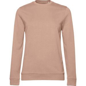 Sweater 'French Terry/Women' B&C Collectie maat S Nude/Naturel