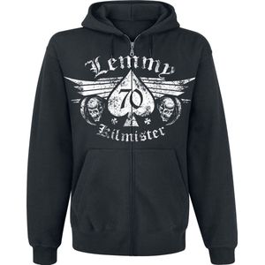 Motörhead Lemmy - Forever Heren Vest met capuchon - zwart - S