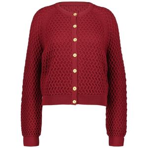 DIDI Dames Cardigan Cyclone Pomme red maat 36