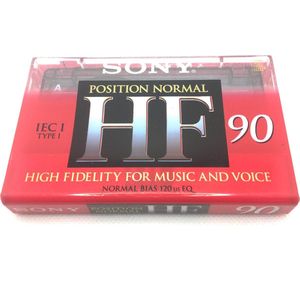 Audio Cassette Tape SONY HF 90 / Uiterst geschikt voor alle opnamedoeleinden / Sealed Blanco Cassettebandje / Cassettedeck / Walkman / Sony cassettebandje.