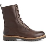Travelin - Forsol - Veterboots - Donkerbruin - Leer