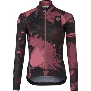 AGU Flower Fietsshirt Lange Mouwen Performance Dames - Heartless Pink - XXL