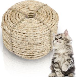 Sisaltouw (8mm ,60M)touw leiband kattenboom touw natuurlijke kattenladder kattenboom versch