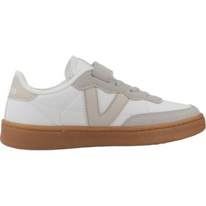 Victoria - Oslo - Sneakers - Wit - Kunstleer - Suede