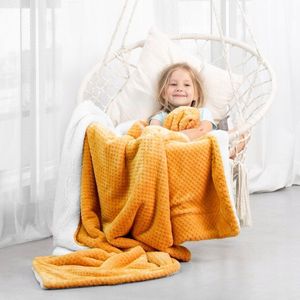 AmeliaHome - Shleepy Deken - Oranje - 170x210 cm