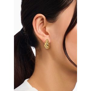 Thomas Sabo - H2326-413 - Oorbellen - Geel Goud Verguld - Gerecycled Zilver