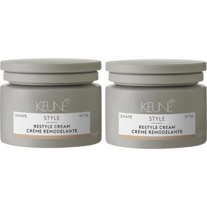 Keune - Style - Restyle Cream - 2x 125ml - Haarcrème