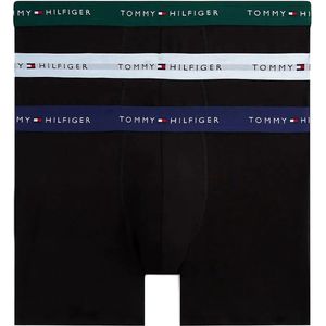 Boxershorts - Orn Green/Prp Navy/Ves Blue - Nauwsluitend - Elastische Band