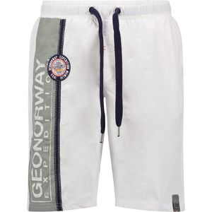 Geographical Norway Zwembroek Qweenishi Wit - L