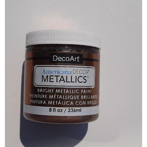 Americana DecoArt Metallic Paint Antiek Brons 236 ml