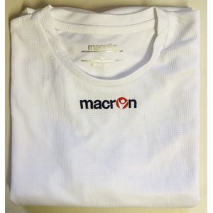 Macron Rigel Hero Voetbalshirt Lange Mouw Heren - Wit